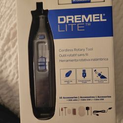 Dremel Lite 7760 N/10 4V Li-Ion Cordless Rotary Tool Variable Speed Multi-Purpose Rotary Tool Kit