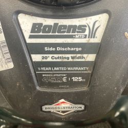 Bolens Lawn Mower 