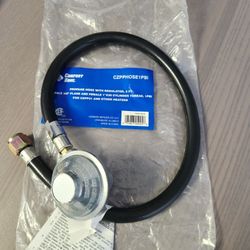 SHINESTAR 2FT BBQ Regulator and Hose, Propane Gas Regulator Line, Universal Grill Regulator Replacement Parts, LP Gas Regulator for QCC1/Type 1 Propan