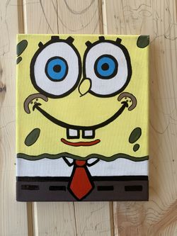 Spongebob squarepants canvas