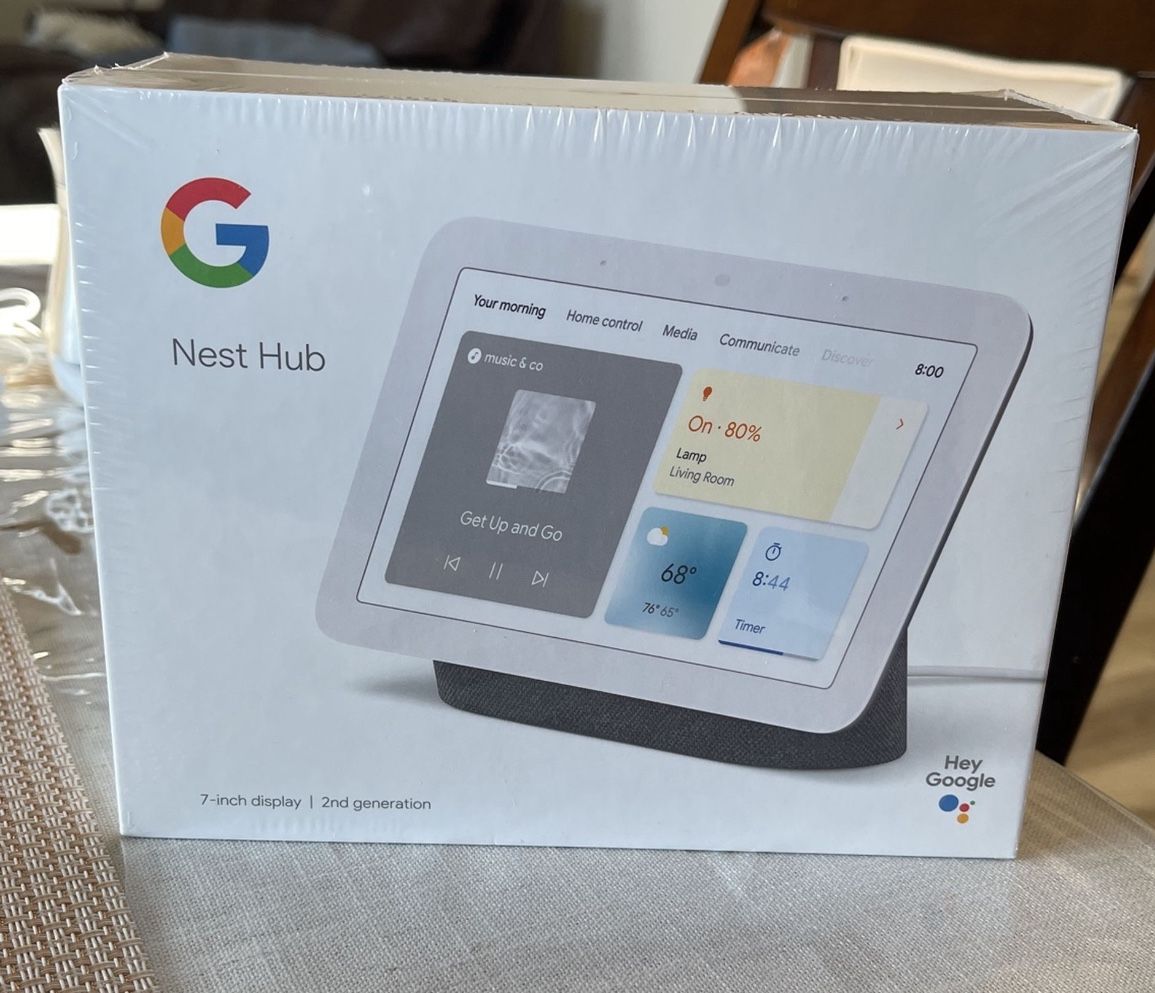 Brand New 7 Inch Google Nest  Hub 2 Nd Generation 