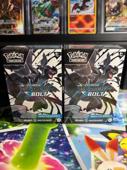 Pokemon TCG Black Bolt Booster Bundle