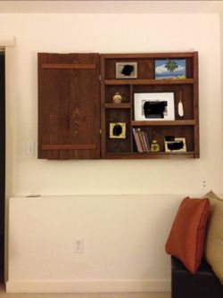 Wooden Wall Unit