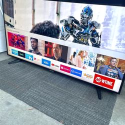 65”Samsung 4K 2160p UHD Smart tv Model UN65NU6900