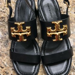 Tory Burch Eleanor Slingback Sandals 5 1/2 Women
