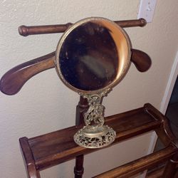 Vintage Gold Mirror 