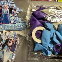 Frozen Party Supplies 