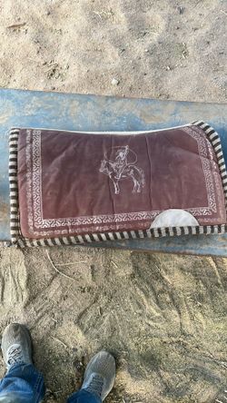 Saddle pad. Mantilla