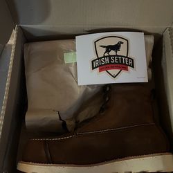 Irish Setter Men’s Leather Work Boot Size 12 Brand New  