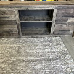 Barn Light Brown Entertainment Center