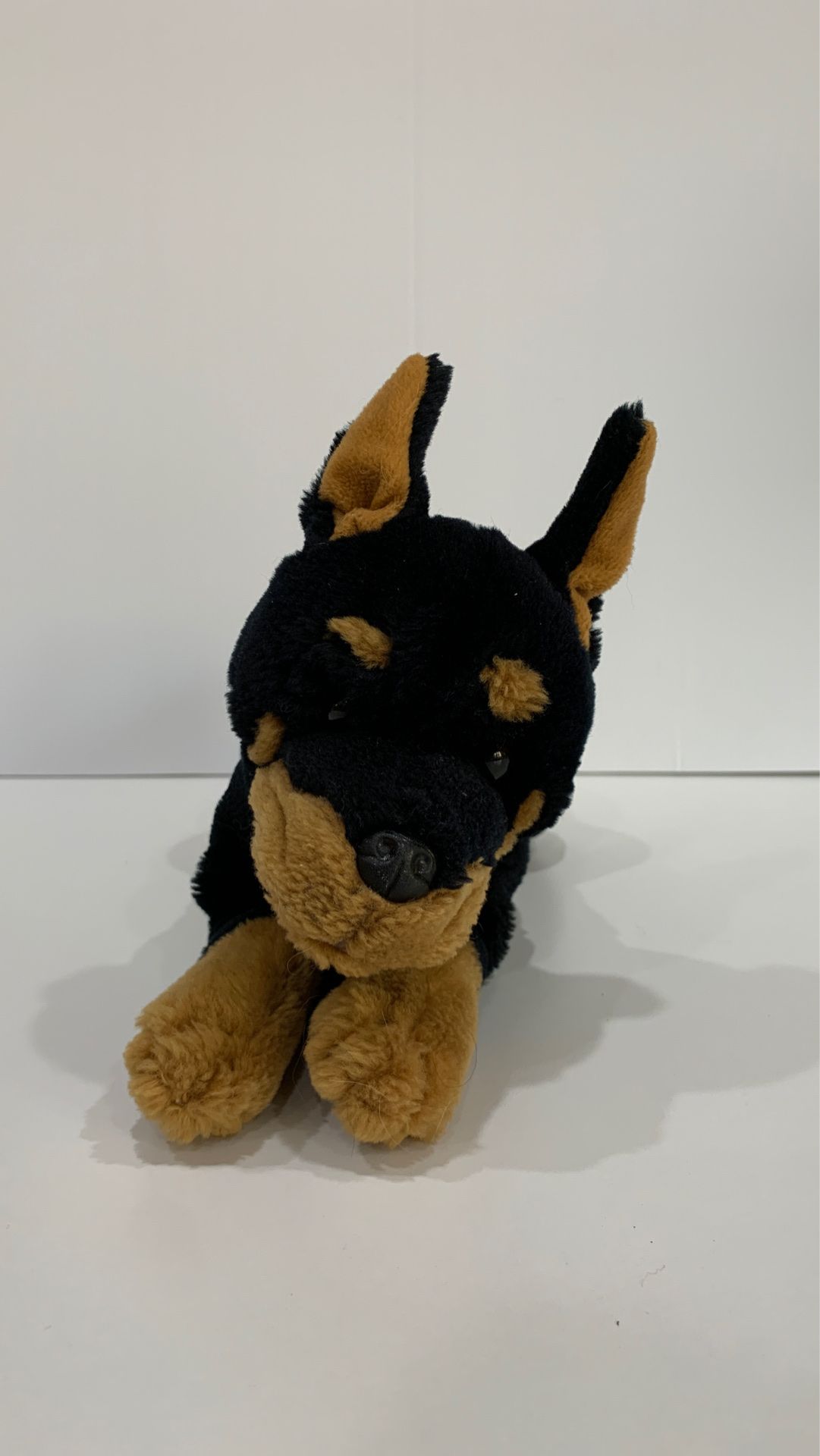 Doberman stuffed animal