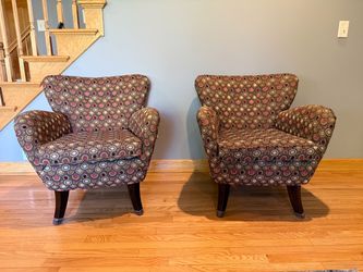 Upholstered accent chairs $90 each