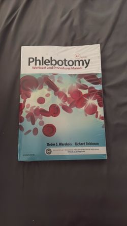 Phlebotomy Worktext And procedures Manual