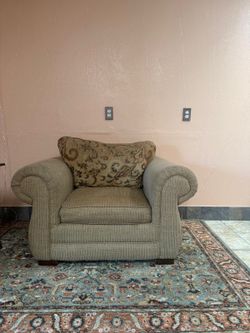 Sofa set with ottoman