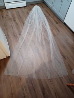 Cathedral Length Ivory Wedding Veil