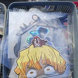 Anime Thick 3D Stickers