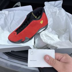 Jordan 14 Ferrari Size 12 Brand New