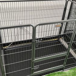 Qpets Exercise Pen 49”x31”x36”H
