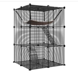 Tri-Level Pet Cage