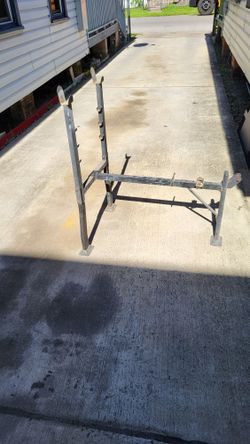 Weight Bench Metal Frame Only