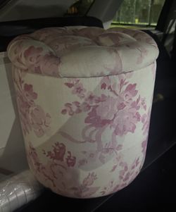 Pottery Barn Love Shack Fancy ottoman 