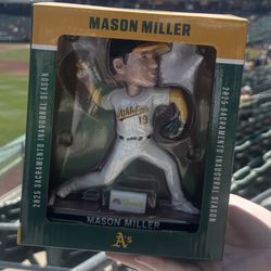 $40 Mason Miller Athletics Bobble Head NUB