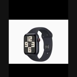Apple Watch SE (2nd Gen) 44 mm GPS Cellular Midnight Aluminum Case