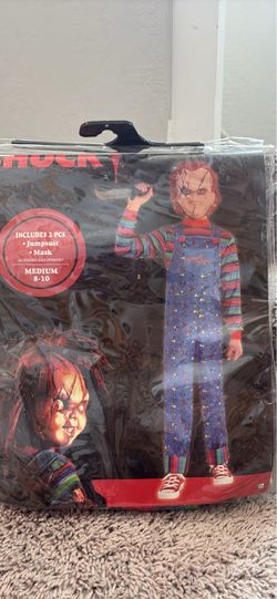 Chucky Halloween Costume Kids Medium 8-10
