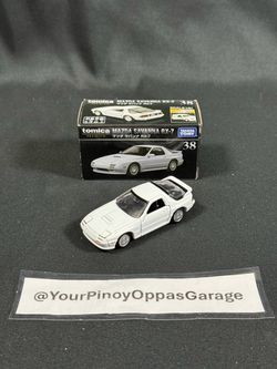 1/61 Takara Tomy Tomica Premium #38 - White Mazda Savanna RX-7 (2019)