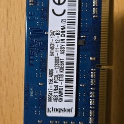 Kingston PC3L 4 Gb RAM