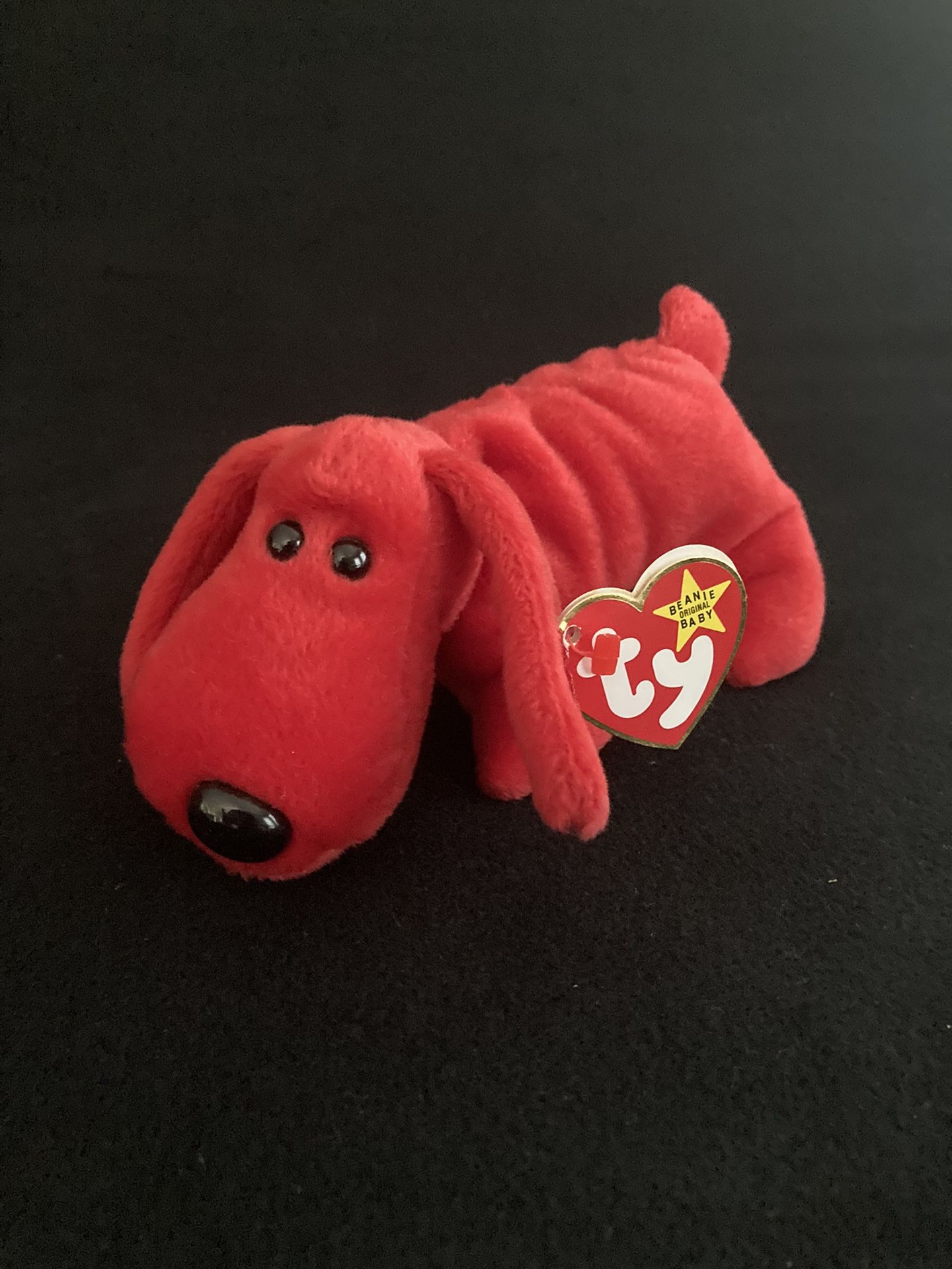 Ty Beanie Baby Rover The Red Dog 1996 Collectable With Tag