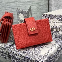 Dior Red Wallet Mother’s Day Gift 