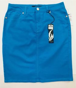 Nine West Jeans Stretch Pencil Skirt
