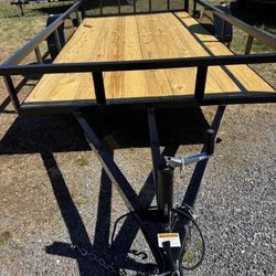 6.5x12 Utility Trailer 2026 NEW