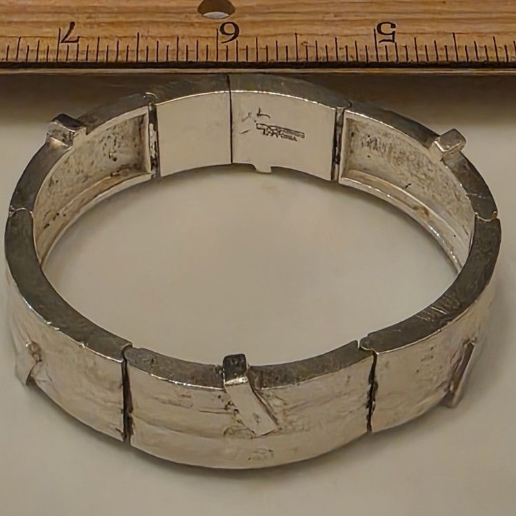 Rare Vintage Lapponia Sterling Silver Bracelet