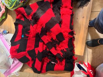 Freddie Krueger sweater, Halloween costume, L/XL