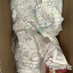 Costco Kirkland Diapers & One Pack Of Huggies 