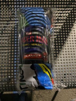Spider Man Brand New Day Blanket Theater Exclusive Sealed New Rare