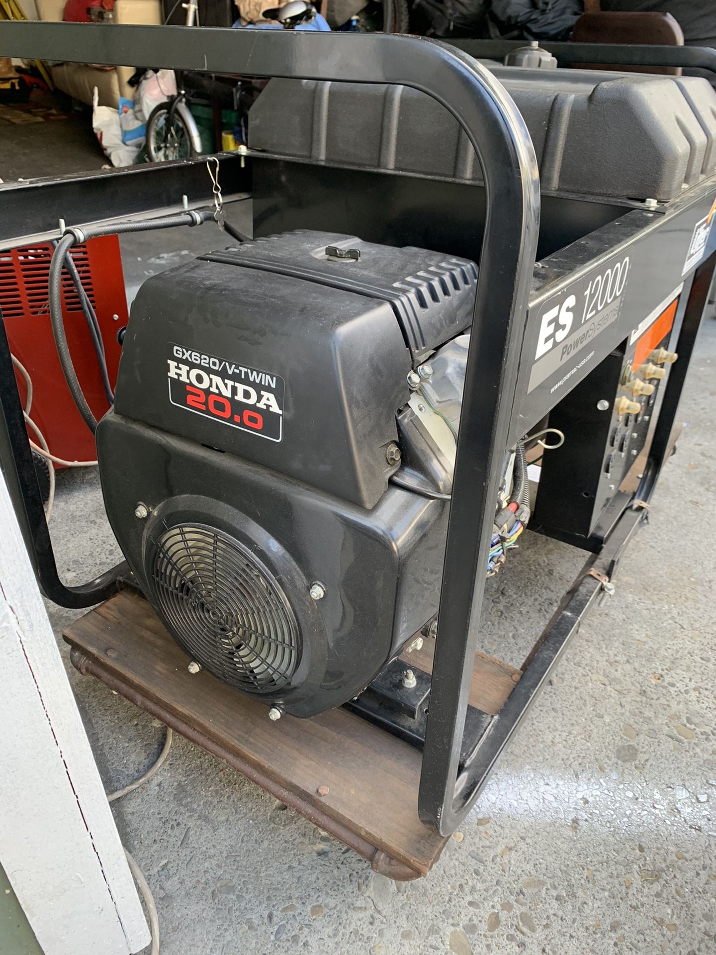 Pramac Honda generator 12000 watts key ignition