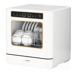 Dishwasher Countertop dishwasher Portable small automatic cleaning 4 cleaning modes and drying and disinfection mode Automatic water absorption and co