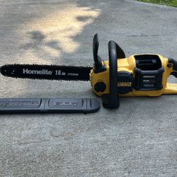FlexVolt 60V 16in. Brushless Battery Chainsaw ,just the Tool 