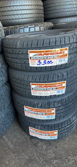 New 205/55/16 Arroyo tires