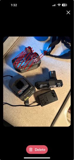 Ryobi 18V Lithium Battery and Charger Set