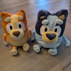 Bluey & Bingo Pillow Plushies