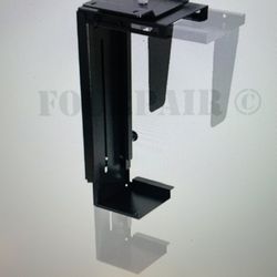 VIVO Adjustable Under The Desk Or Wall Computer Case Cpu Machine Holder Stand