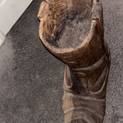 (Read Full desc) Vintage Wooden Boot Handmade  ‼️Signed by And Made By Donna Loren‼️