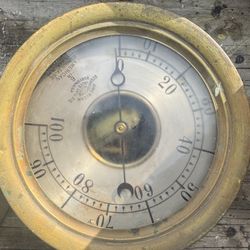  crosby locomotive steam gauge 