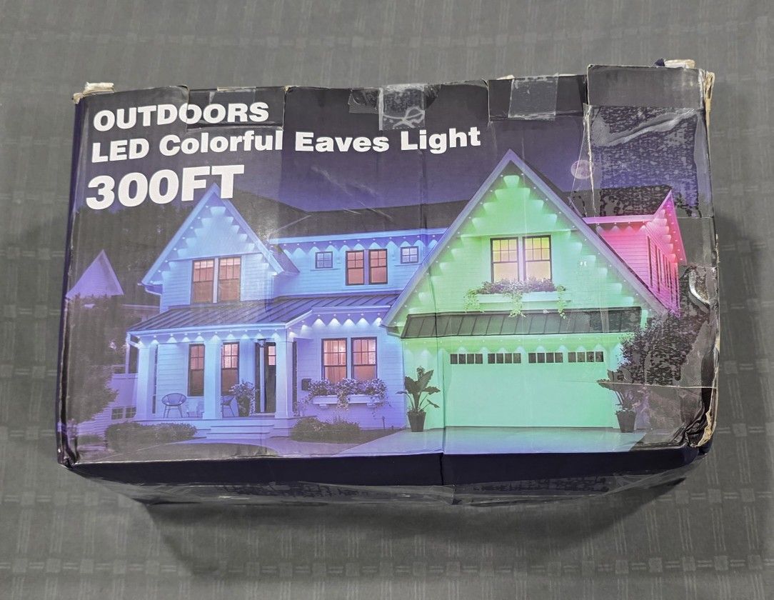 Outdoors led colorful Eaves Light 300 Ft app y control Remoto