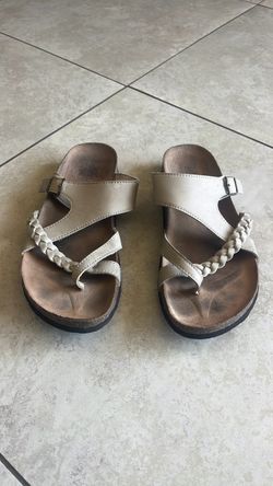 Women’s Beige Sandals, Size 9.5