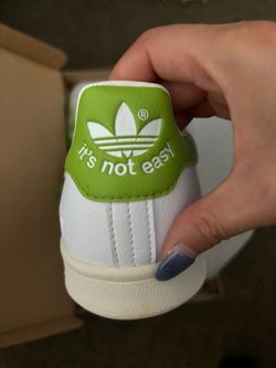 Adidas Stan Smith "It's Not Easy" Sneakers Women Size 6